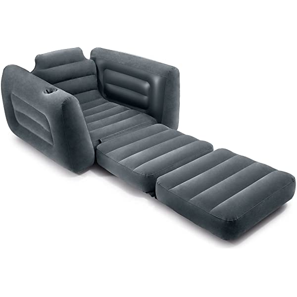Intex Pull-Out Chair Inflatable Bed, 46