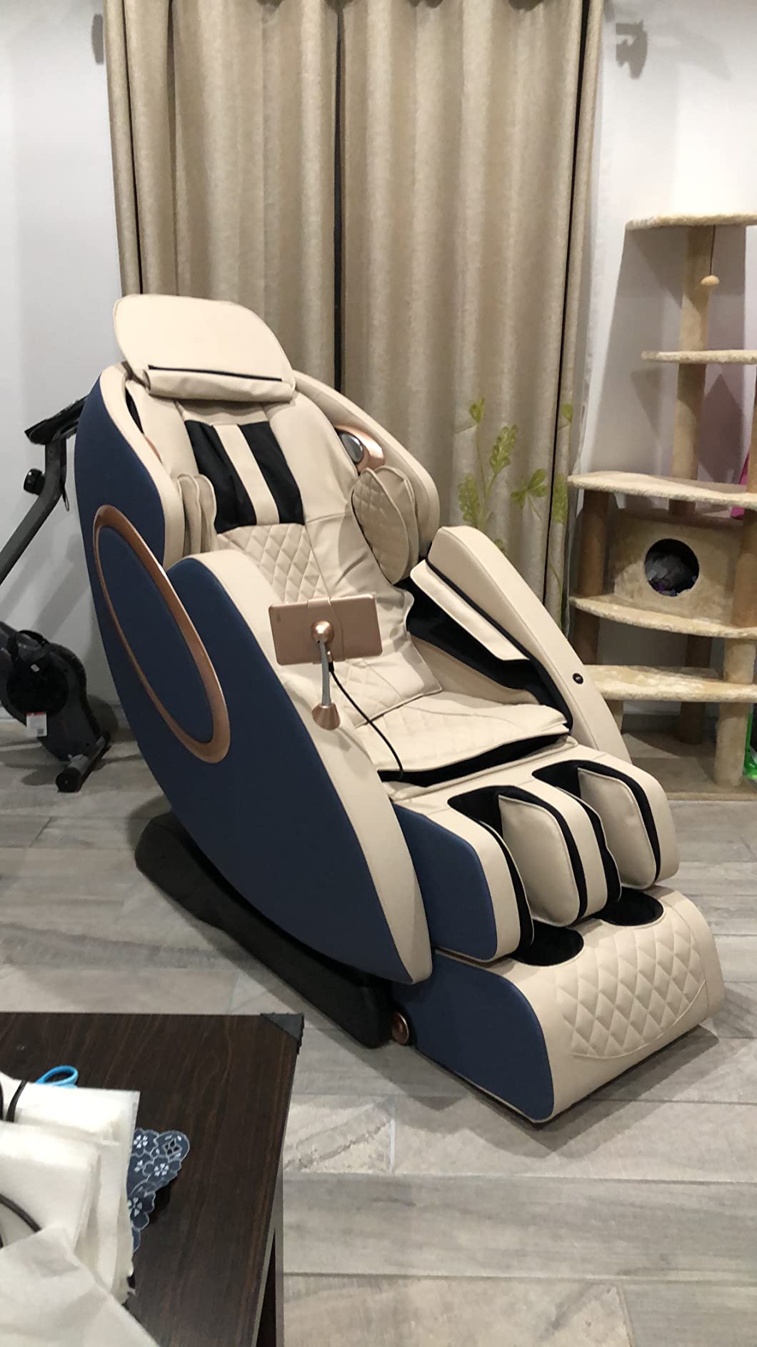 【Furniture】Massage Chair, APP Controlled 4D Massage Chairs, SL-Track Full Body Shiatsu Massage Chair Recliner