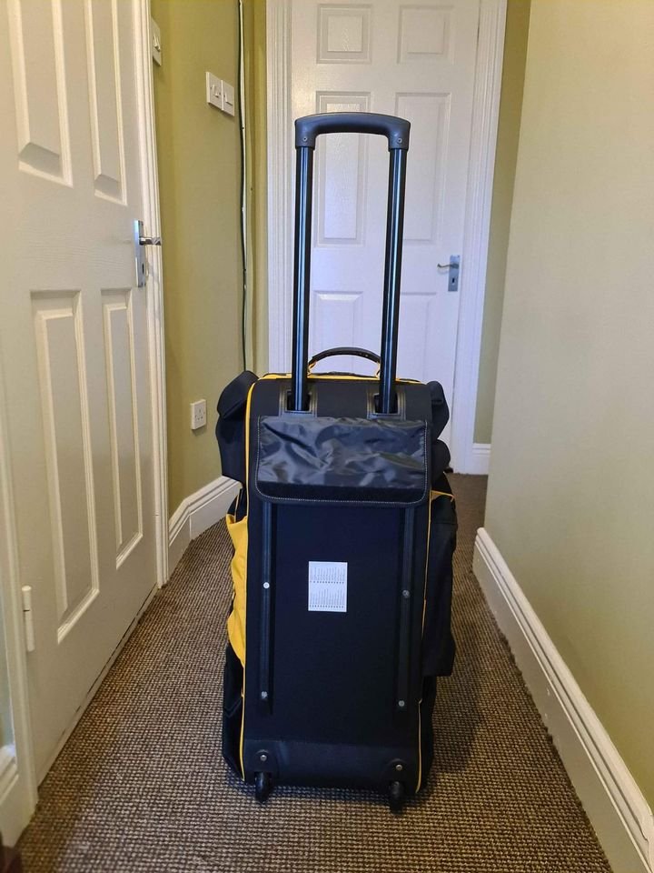 Dewalt tool bag with wheels new.