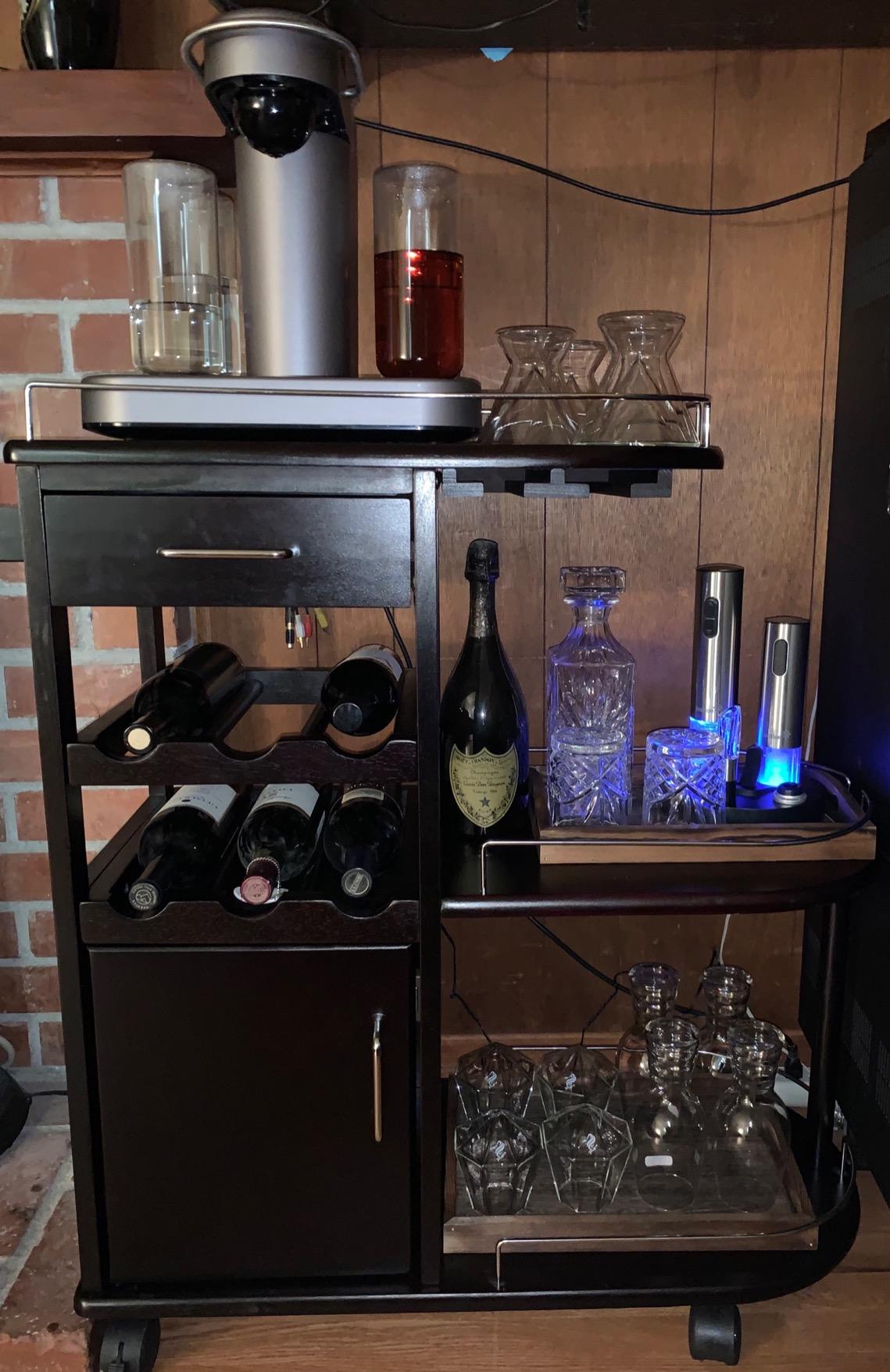 【Furniture】Winsome Trading, Inc. Jimmy Cart, Espreso