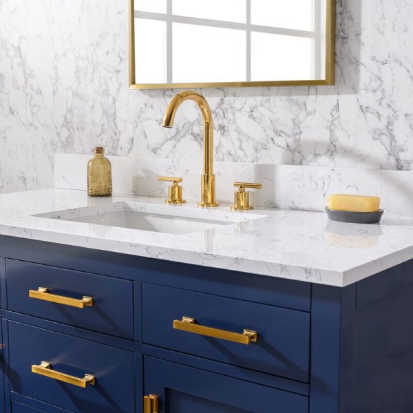 Atencio 42″ single bathroom vanity