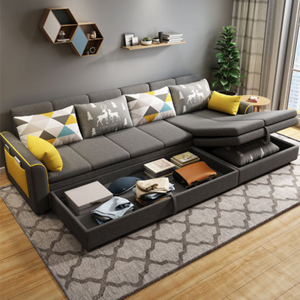 Beverly Fine Funiture Sectional Sofa Set